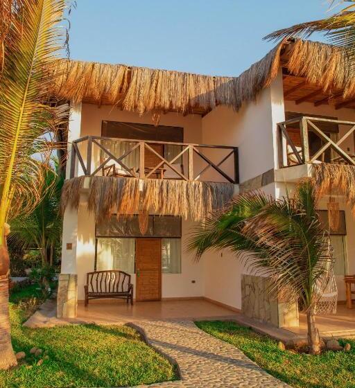 스탠다드 룸 바다 전망, El Refugio De Vichayito