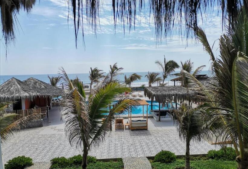 스탠다드 룸 바다 전망, El Refugio De Vichayito