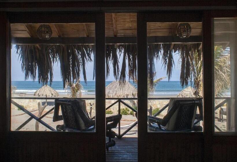 바다 전망 스탠다드 방갈로, El Refugio De Vichayito