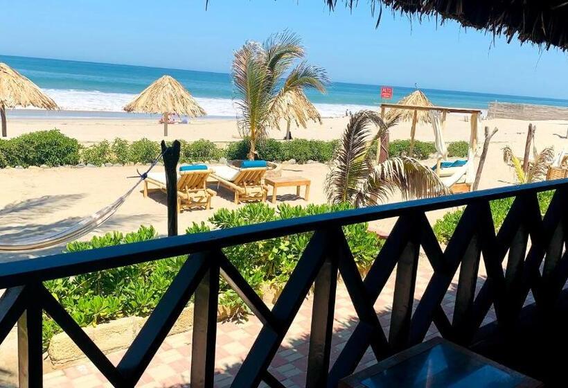 바다 전망 스탠다드 방갈로, El Refugio De Vichayito