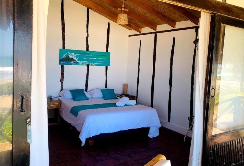 바다 전망 스탠다드 방갈로, El Refugio De Vichayito