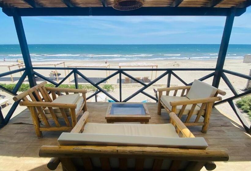 패밀리 방갈로 바다 전망, El Refugio De Vichayito