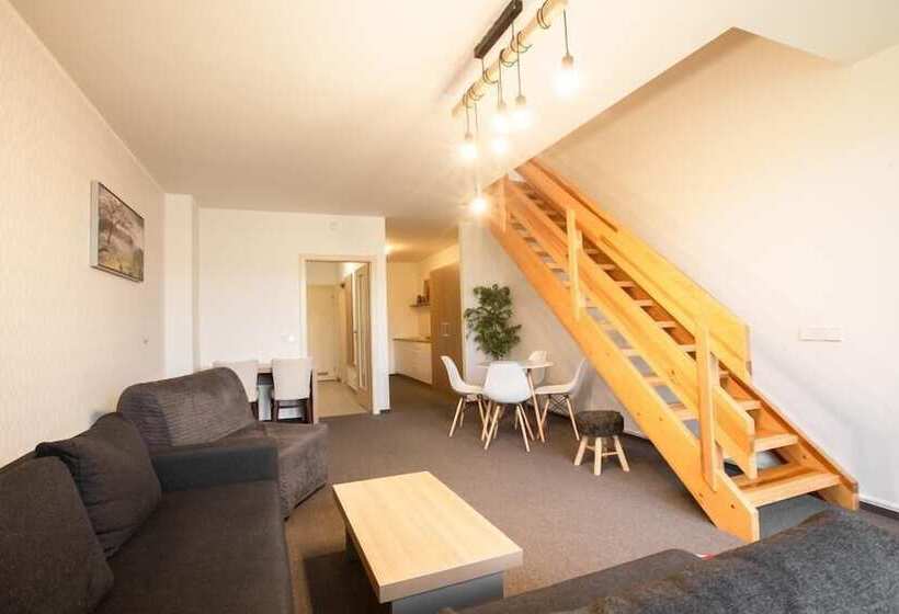 带1个卧室的公寓套房, Wellness Apartmány říčky V Orlických Horách