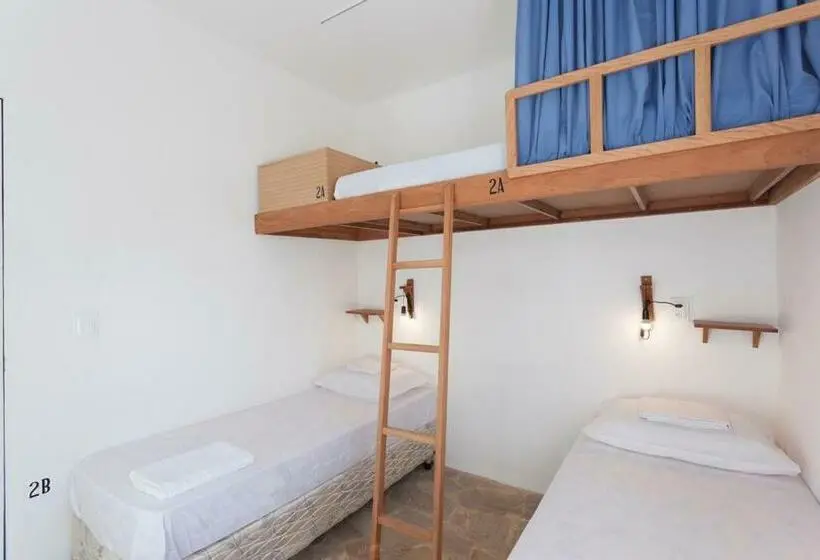 スタンダードトリプルルーム, Brecha Hostel & Rooftop Maragogi