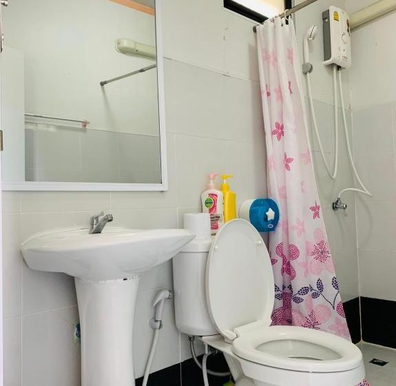 Quarto familiar vista piscina, Baan Suan Khun Yaiy