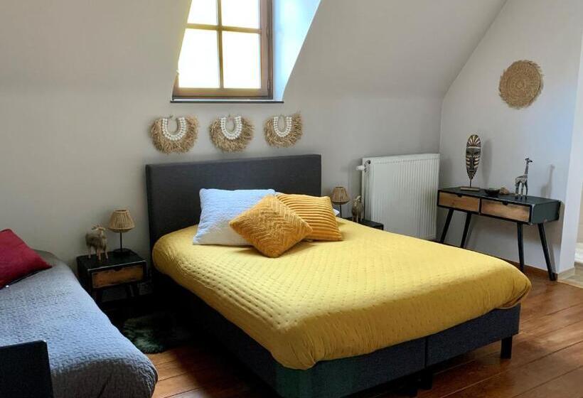 디럭스 4인 룸, Chapeauveau Gîte B&b Events