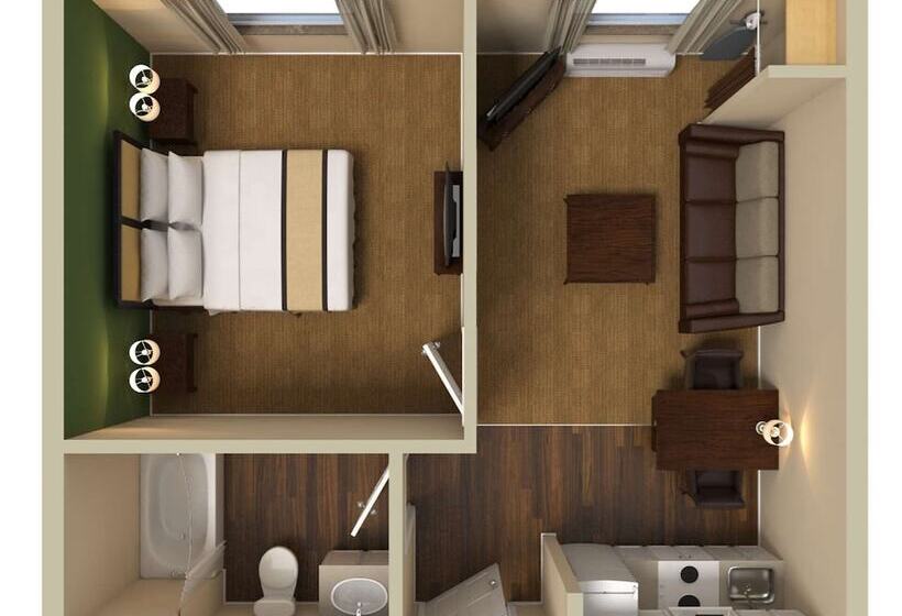 Suite, Extended Stay America Suites Anchorage Midtown