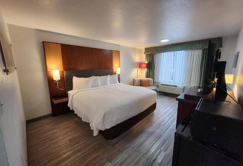 Номер Стандарт Кровать Кинг Адаптированный для Инвалидов, Clarion Inn Idaho Falls Riverfront