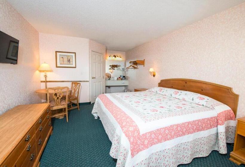 חדר סטנדרט עם מיטת קינג, Our Guest Inn And Suites Downtown