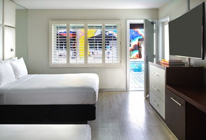 Номер Стандарт 2 Двуспальные Кровати, Ziggy Los Angeles