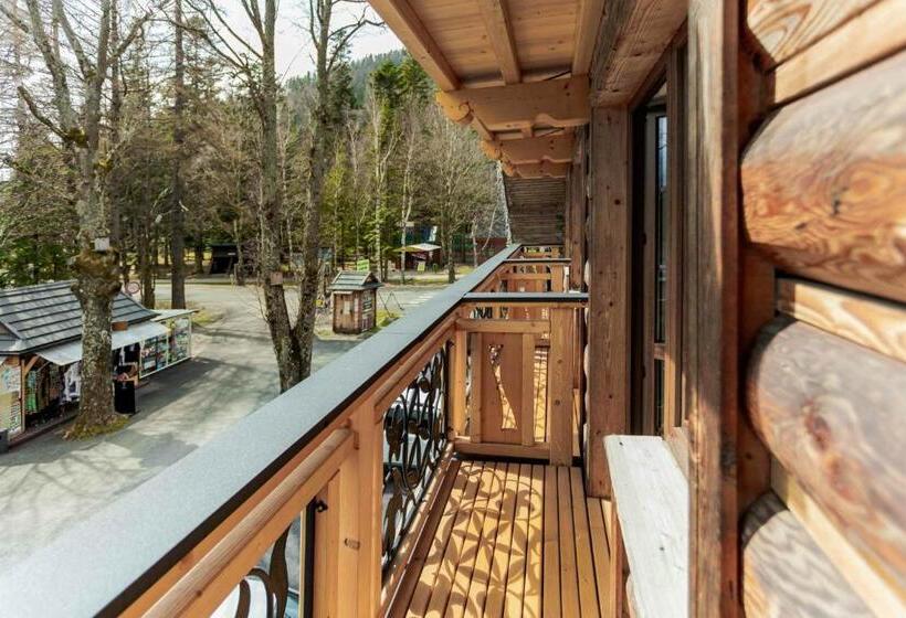 חדר סטנדרט עם מרפסת, Penzion Koliba