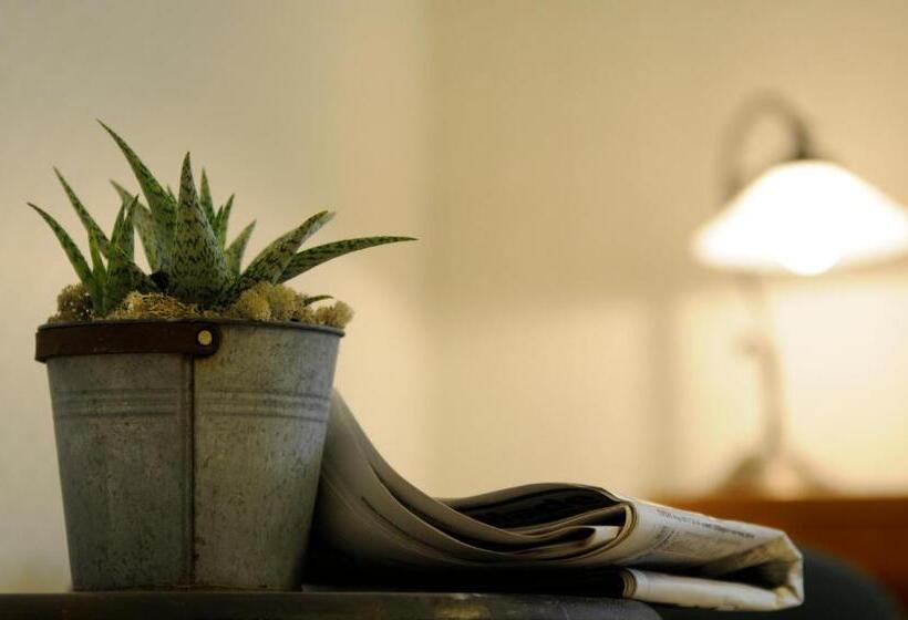 기본 룸 공용 욕실, Villa Akvarellen Bed & Breakfast