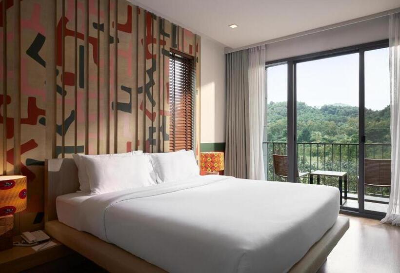 Büyük Çift Kişilik Yataklı Standart Oda, The Peri Hotel Khao Yai