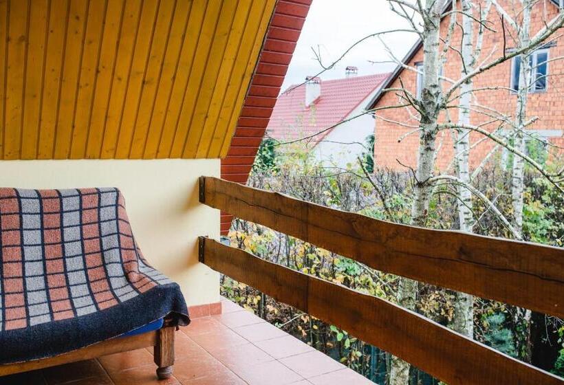 חדר לארבעה סטנדרטי עם מרפסת, Kolyba Opryshkiv