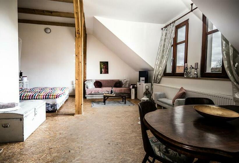 Апартаменты 1 Спальня Вид на Сад, Statek Luníkov