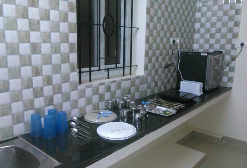 带2个卧室的套房, Jp Nivaas Guest House