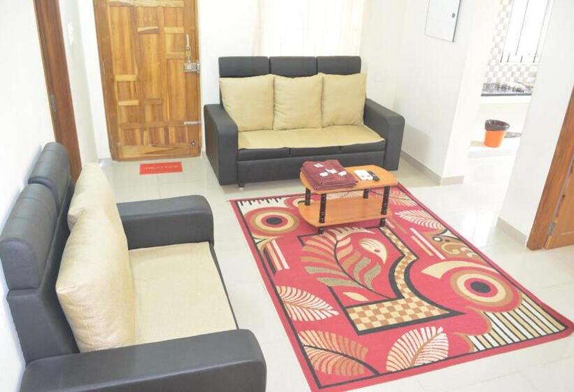 带2个卧室的套房, Jp Nivaas Guest House