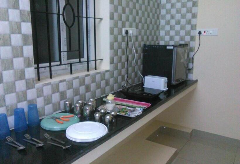 带2个卧室的套房, Jp Nivaas Guest House