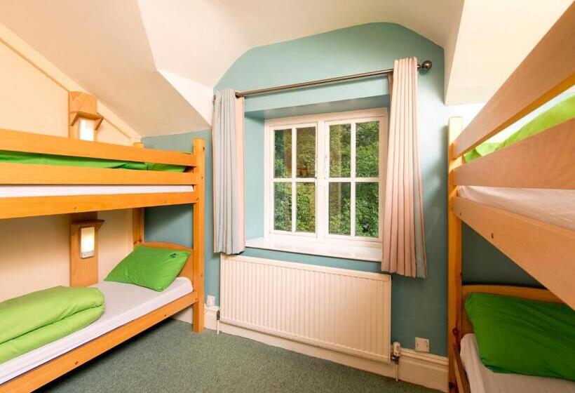 חדר סטנדרטי לארבעה עם חדר אמבטיה משותף, Yha Idwal Cottage