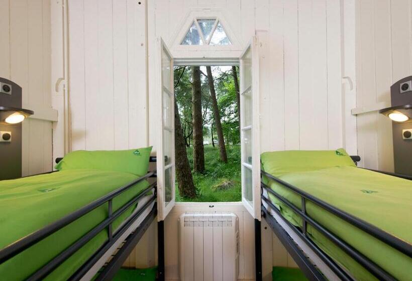 חדר סטנדרטי לארבעה עם חדר אמבטיה משותף, Yha Idwal Cottage