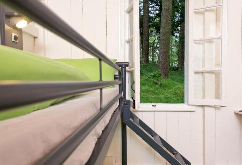 חדר סטנדרט לשלושה עם חדר אמבטיה משוף, Yha Idwal Cottage