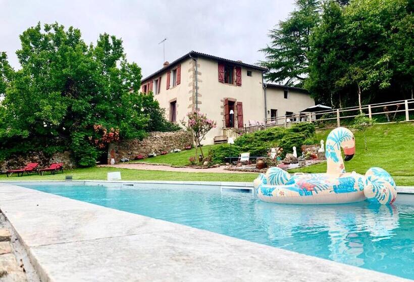 带2个卧室的高级套间, Domaine Le Jardin Suspendu   Piscine Chauffée   Proche Parc Puy Dufou