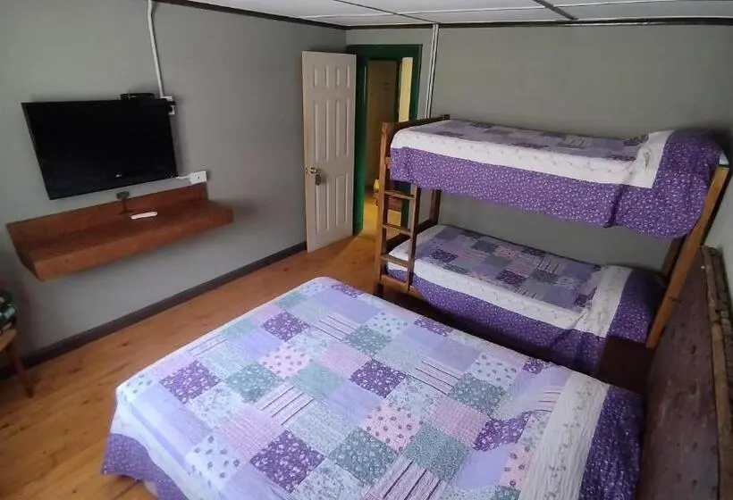 バスルーム共同エコノミー4人部屋, Hospedaje Leñas Del Tolosa