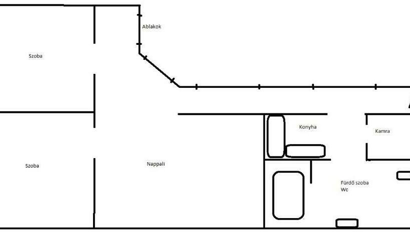 带花园景观及2个卧室的公寓, Sarudi Vendégház