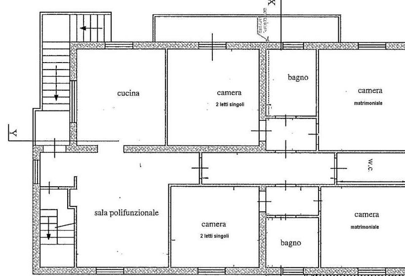 침실 1개 발코니 아파트, Le Vigne Di Clementina Fabi