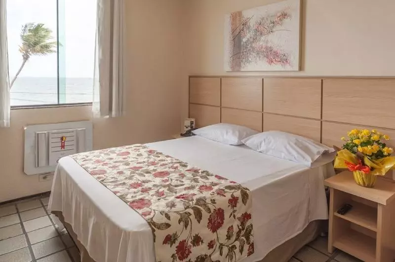 اتاق استاندارد یک نفره با چشم‌انداز دریا, Monte Pascoal Praia Hotel Salvador