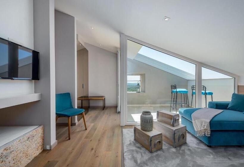 バルコニー付きデラックスルーム, Relais And Wine San Tommaso