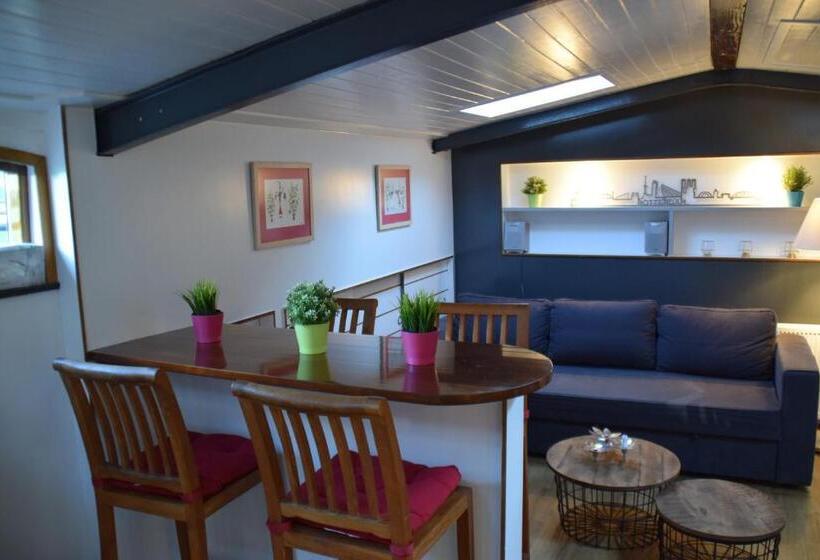 דירת שני חדרים, Boathotel Rotterdam Anna