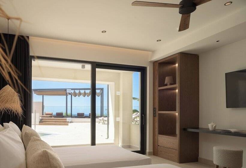 جناح مزود بحمام سباحة, Fodele Beach Water Park Resort