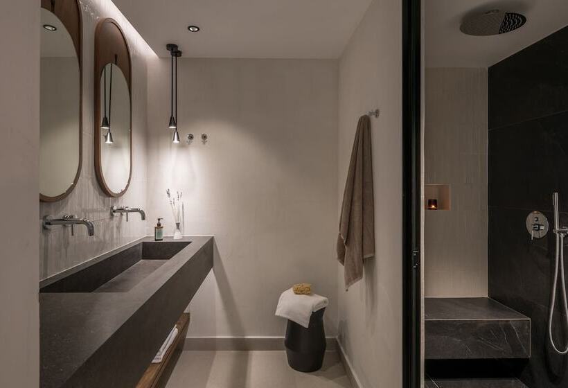 غرفة عائلية مطلّة علي البحر, Fodele Beach Water Park Resort