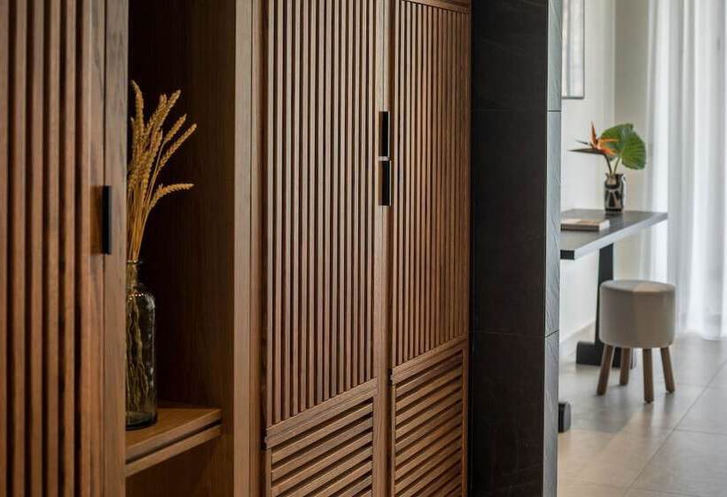 غرفة عائلية مطلّة علي البحر, Fodele Beach Water Park Resort