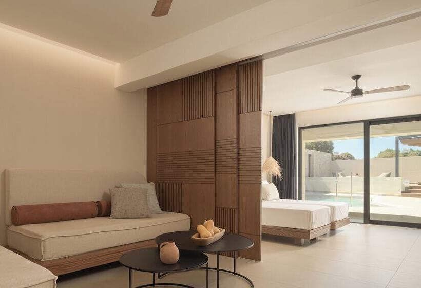 جناح مزود بحمام سباحة, Fodele Beach Water Park Resort