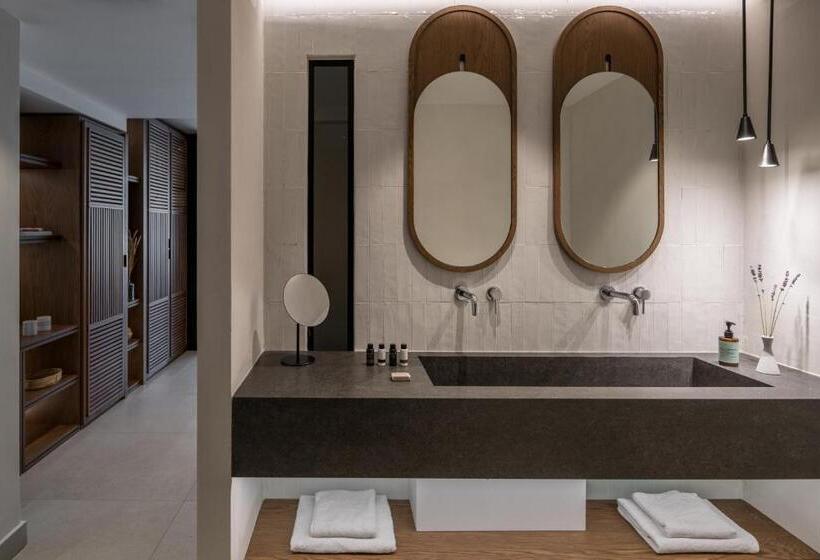 غرفة عائلية مطلّة علي البحر, Fodele Beach Water Park Resort