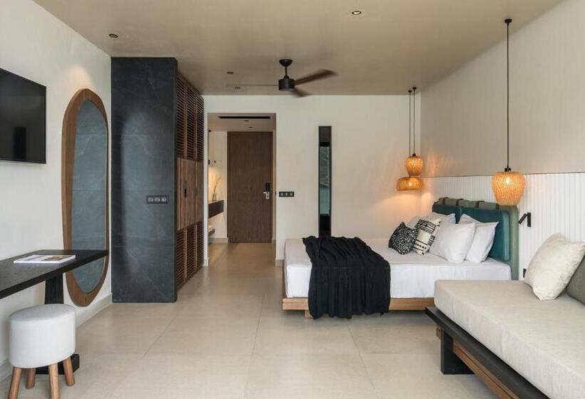 غرفة قياسية مطلّة علي البحر, Fodele Beach Water Park Resort