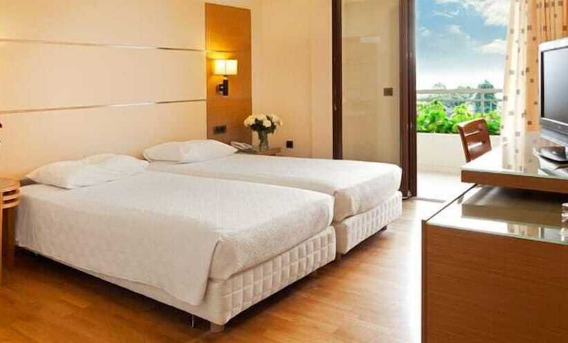 디럭스 룸 가든 전망, Miramare Hotel Eretria