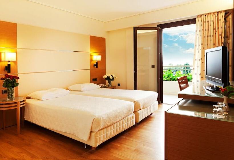 חדר דלוקס נוף לגינה, Miramare Hotel Eretria