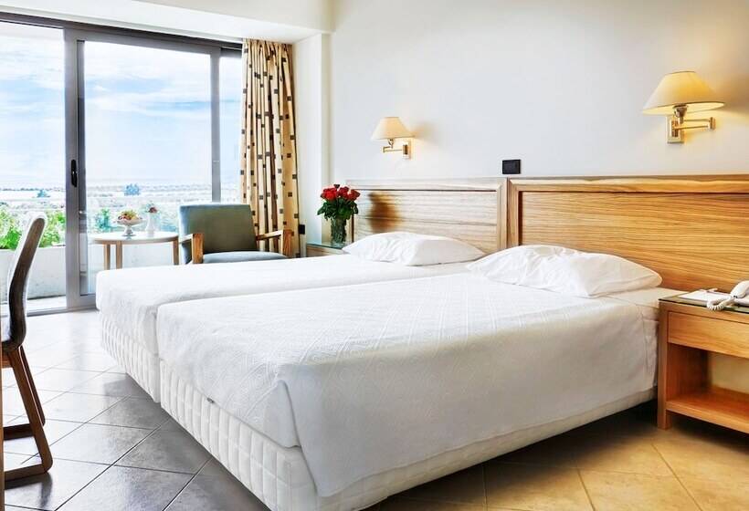 חדר סטנדרט נוף לגינה, Miramare Hotel Eretria