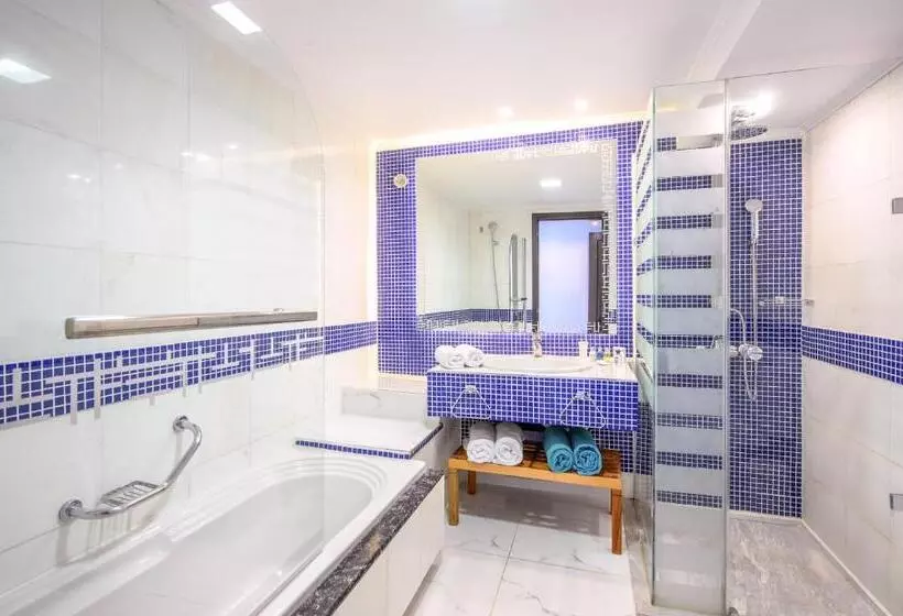 اتاق سوپریور با چشم‌انداز باغ, Minos Imperial Luxury Beach Resort & Spa Milatos
