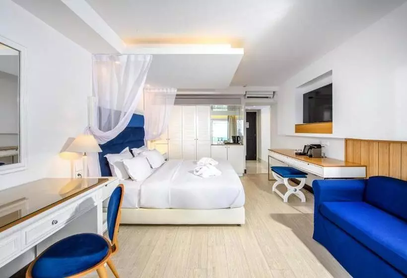 اتاق سوپریور با چشم‌انداز دریا, Minos Imperial Luxury Beach Resort & Spa Milatos