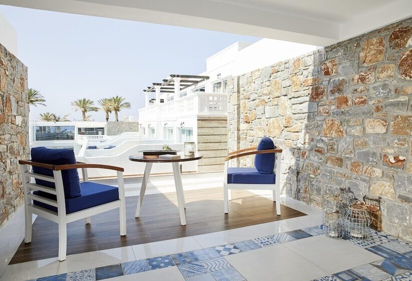 اتاق سوپریور با چشم‌انداز دریا, Minos Imperial Luxury Beach Resort & Spa Milatos