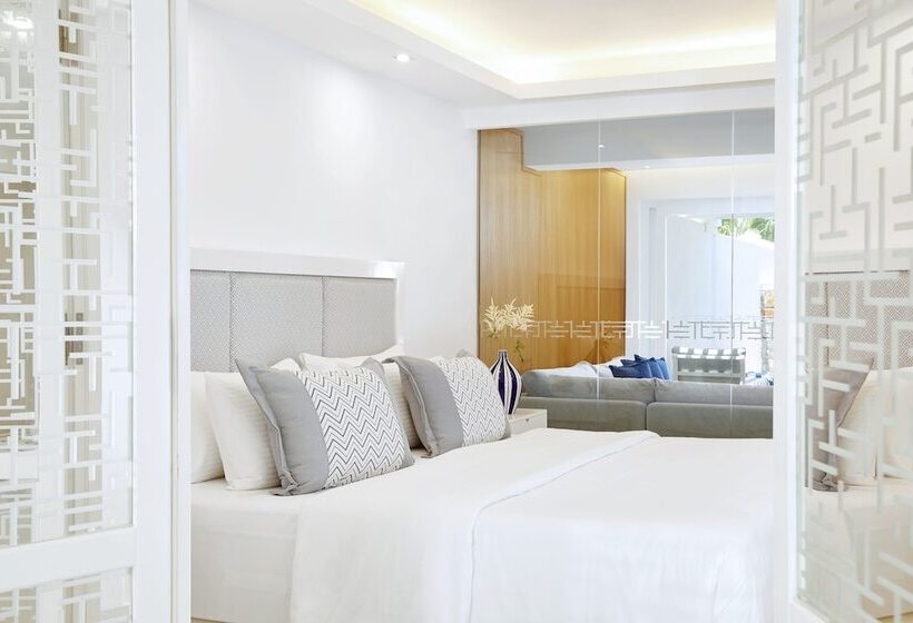 ویلای یک اتاق خوابه با استخر شنا, Minos Imperial Luxury Beach Resort & Spa Milatos