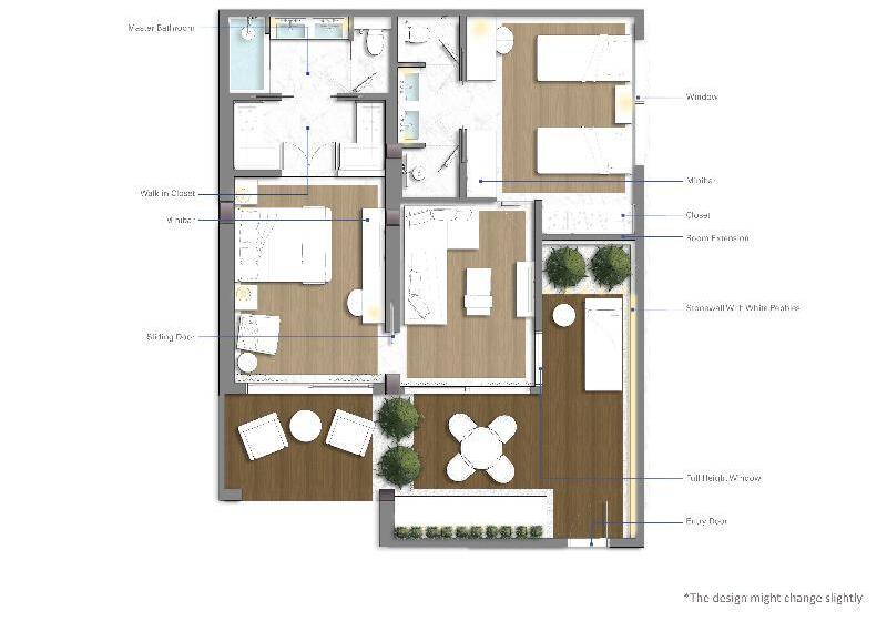 ツーベッドルーム　ヴィラ, Minos Imperial Luxury Beach Resort & Spa Milatos