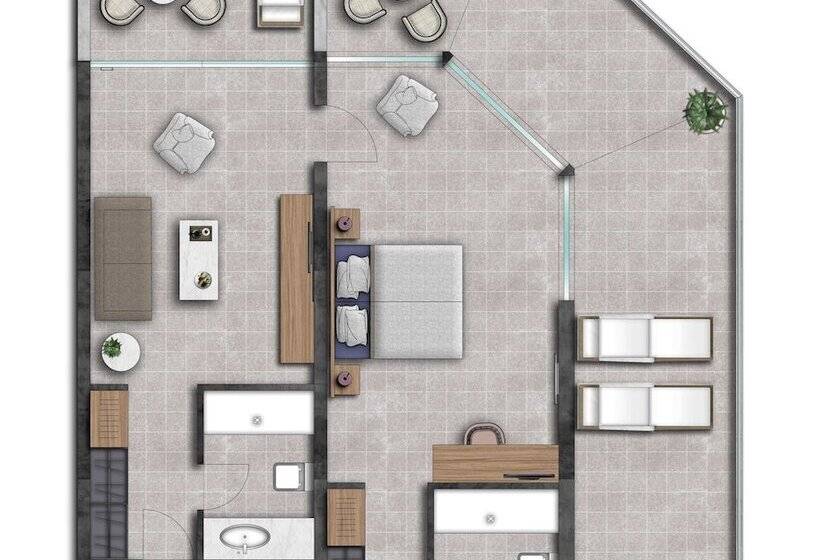 Люкс Executive Вид на Море, Rodos Princess Beach