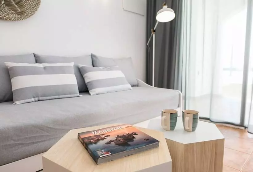 آپارتمان 1 خوابه با چشمانداز جانبی دریا, RV Hotels Sea Club Menorca