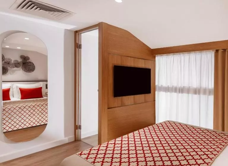 景色の見えるスタンダード４人部屋, Akka Antedon Hotel - Premium Ultra All Inclusive