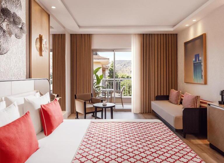 디럭스 룸 측면 바다 전망, Akka Antedon Hotel - Premium Ultra All Inclusive